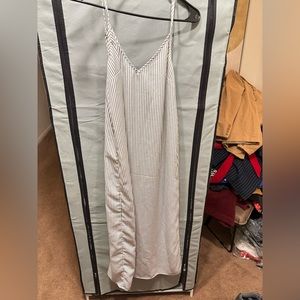 Maxi Striped Casual Dress